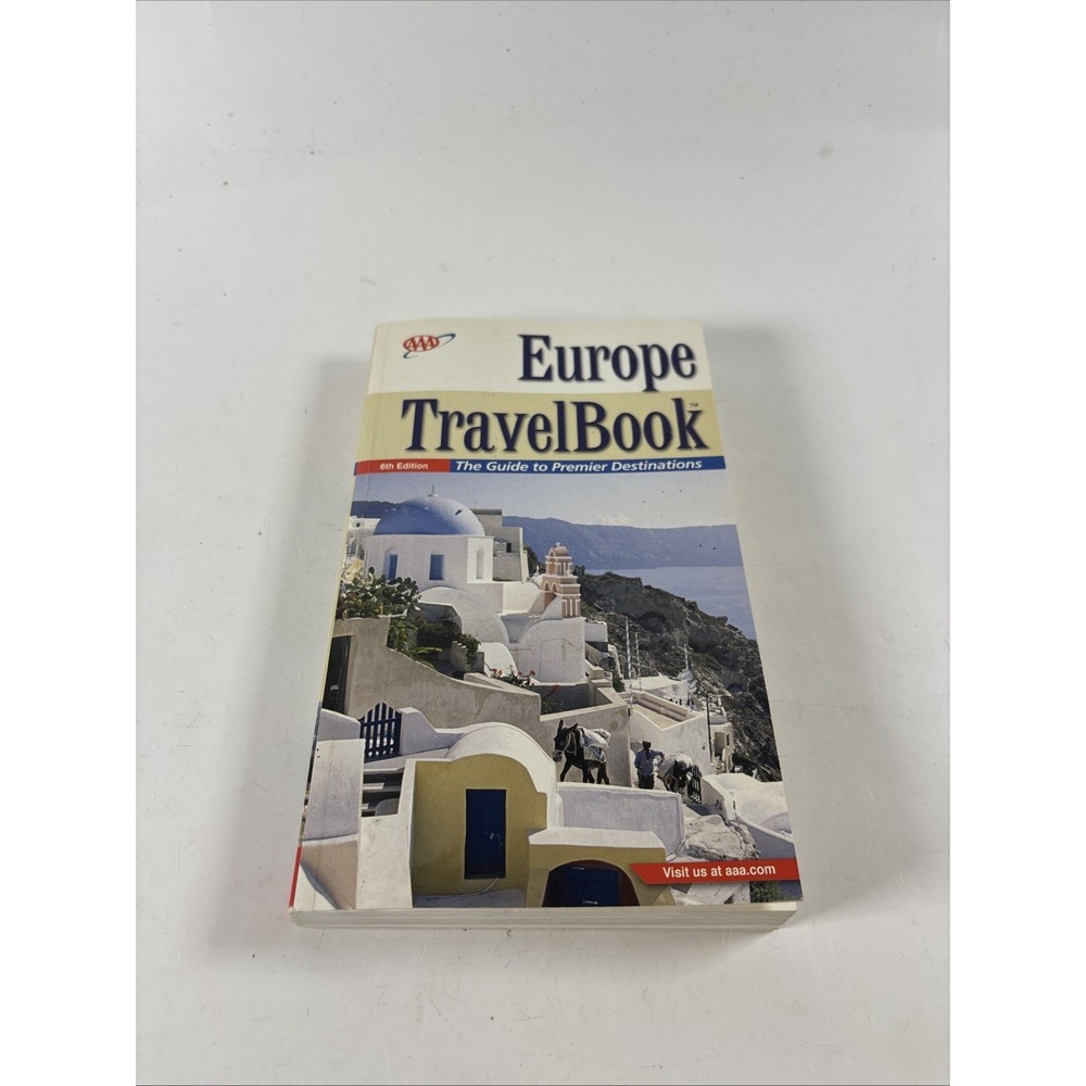 AAA Europe Travel Book Excellent Condition 2004 Sixth Edition